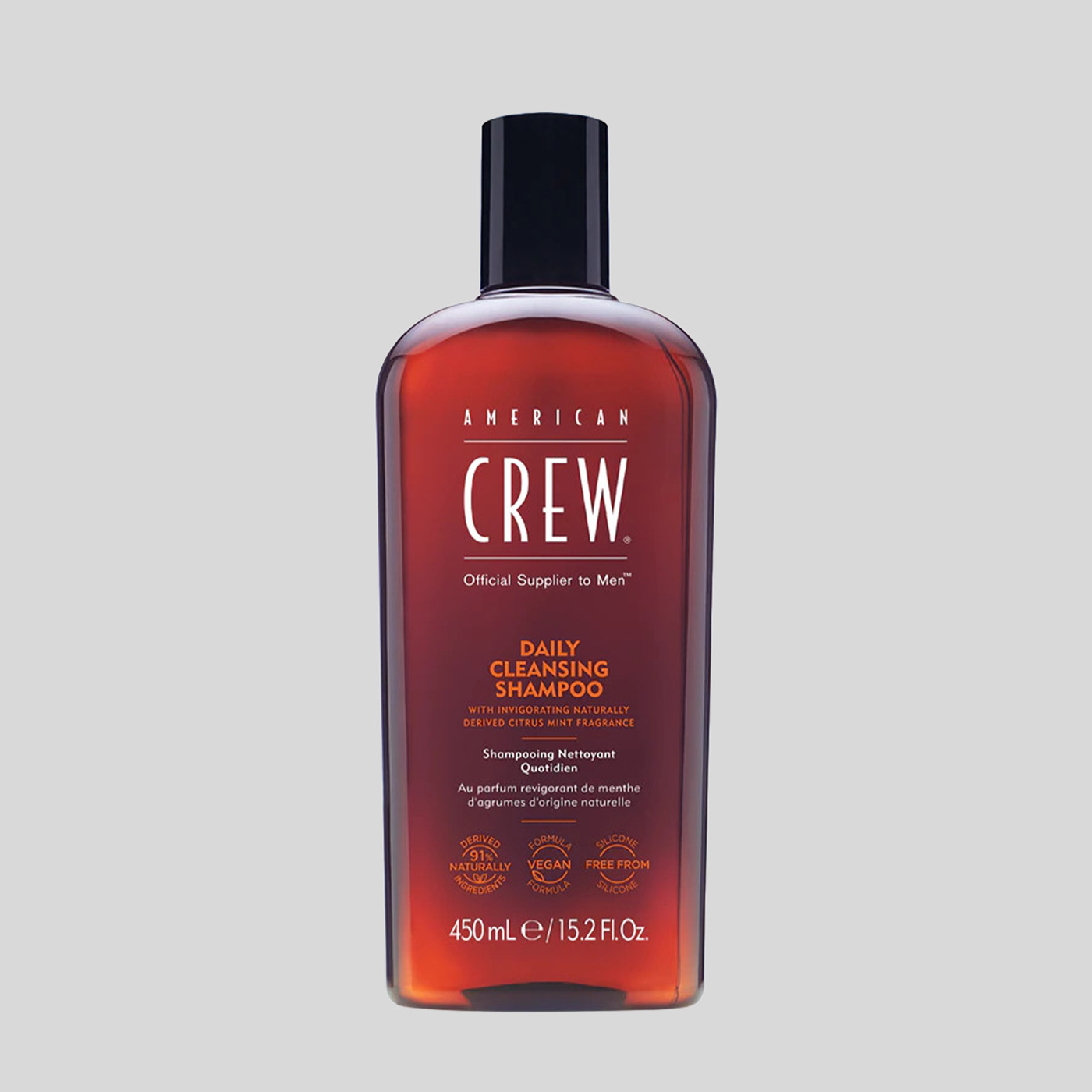 American Crew Daily Cleansing valomasis kasdienis šampūnas vyrams, 450 ml