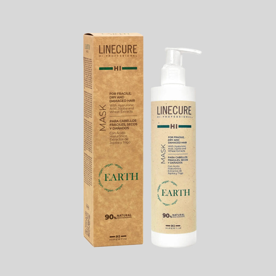 Hipertin Linecure Earth Mask plaukų kaukė, 300 ml