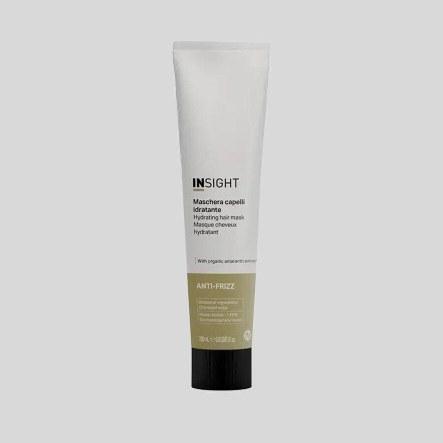 Insight Anti-Frizz drėkinamoji plaukų kaukė, 200 ml