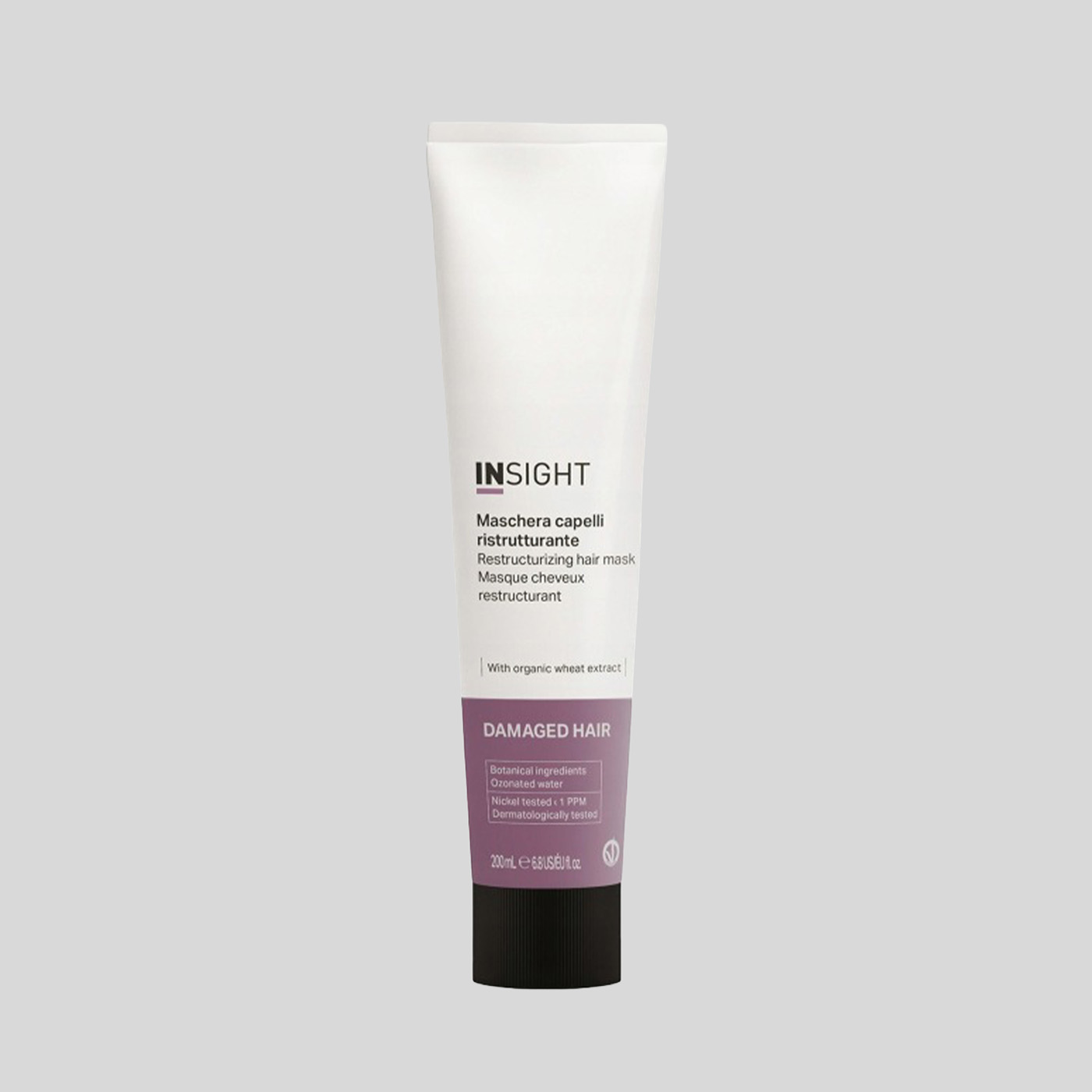 Insight Damaged Hair atkuriamoji kaukė pažeistiems plaukams, 200 ml
