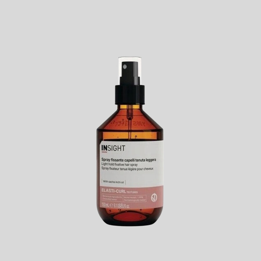 Insight Elasti-Curl lengvos fiksacijos purškiklis garbanotiems plaukams, 150 ml