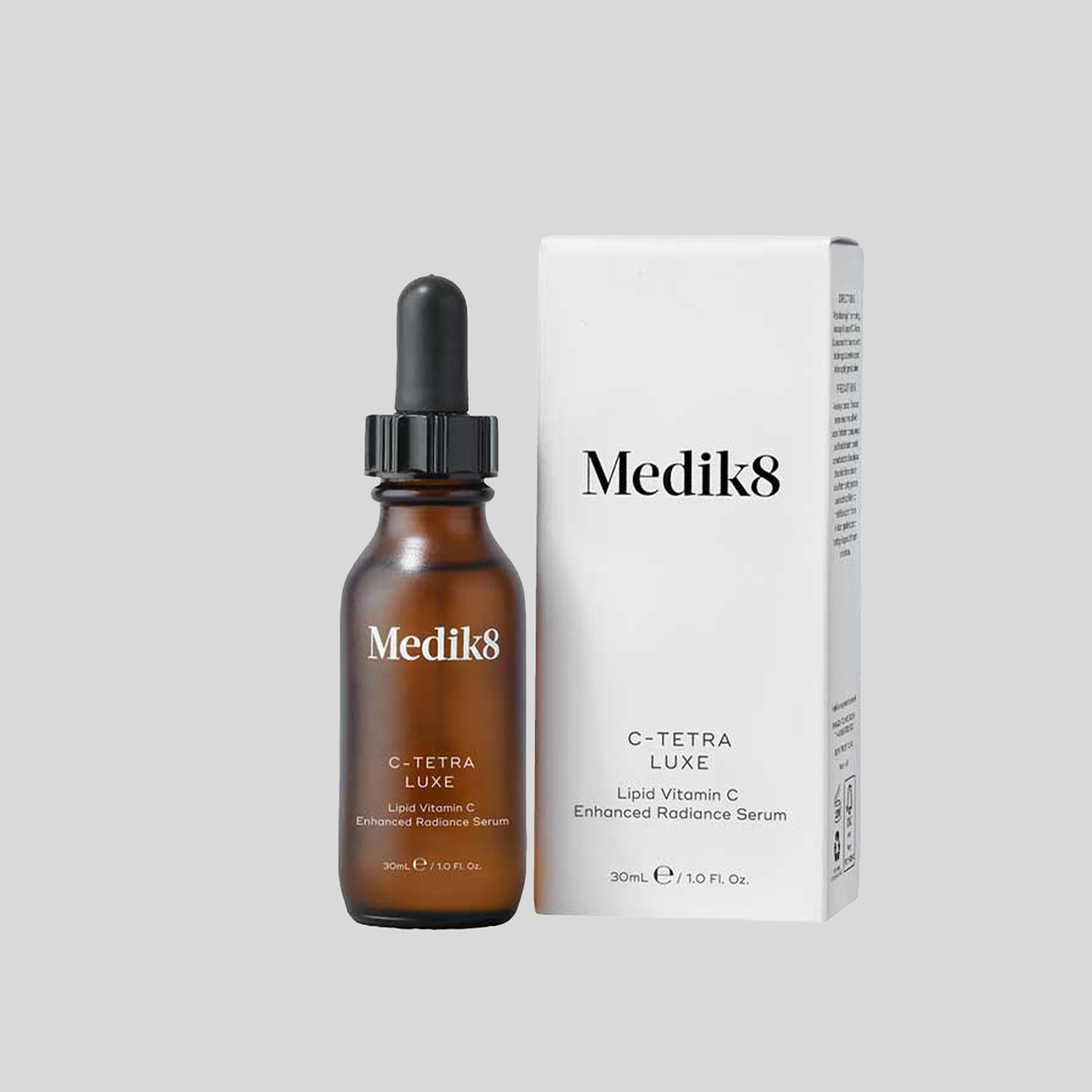 Medik8 C-Tetra Luxe antioksidacinis veido serumas su 14 % vitamino C, 30 ml