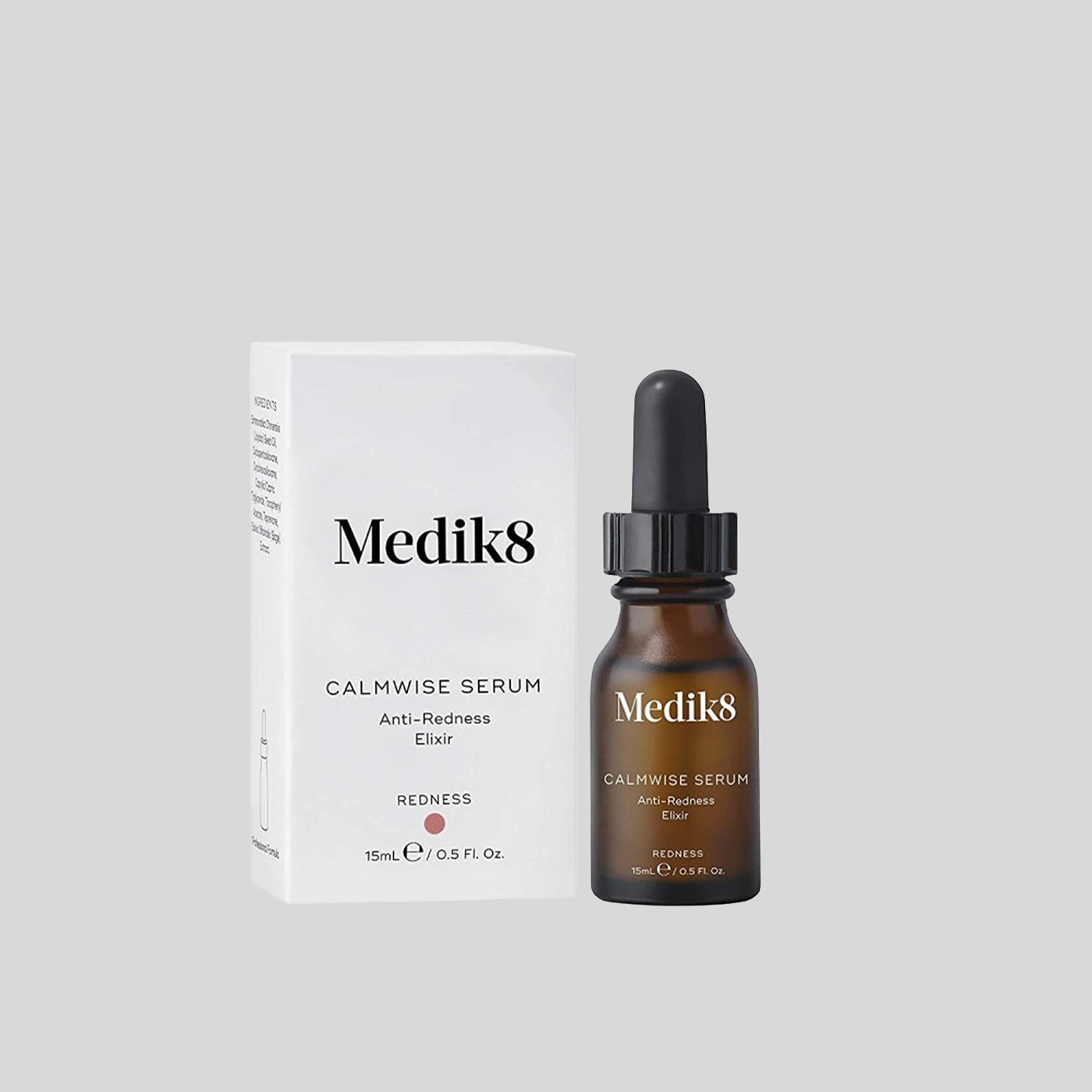 Medik8 Calmwise Serum raudonį mažinantis raminamasis veido serumas, 15 ml