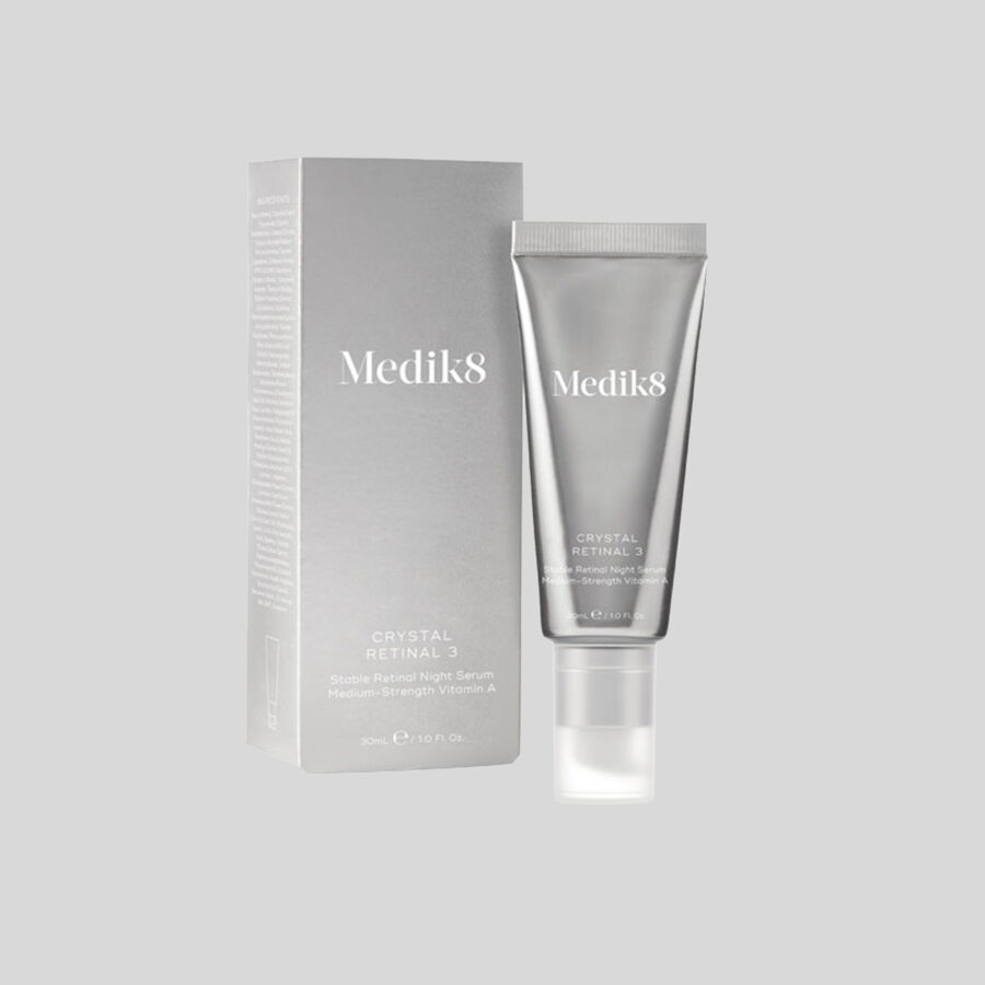 Medik8 Crystal Retinal 3 naktinis veido serumas su retinaliu, 30 ml