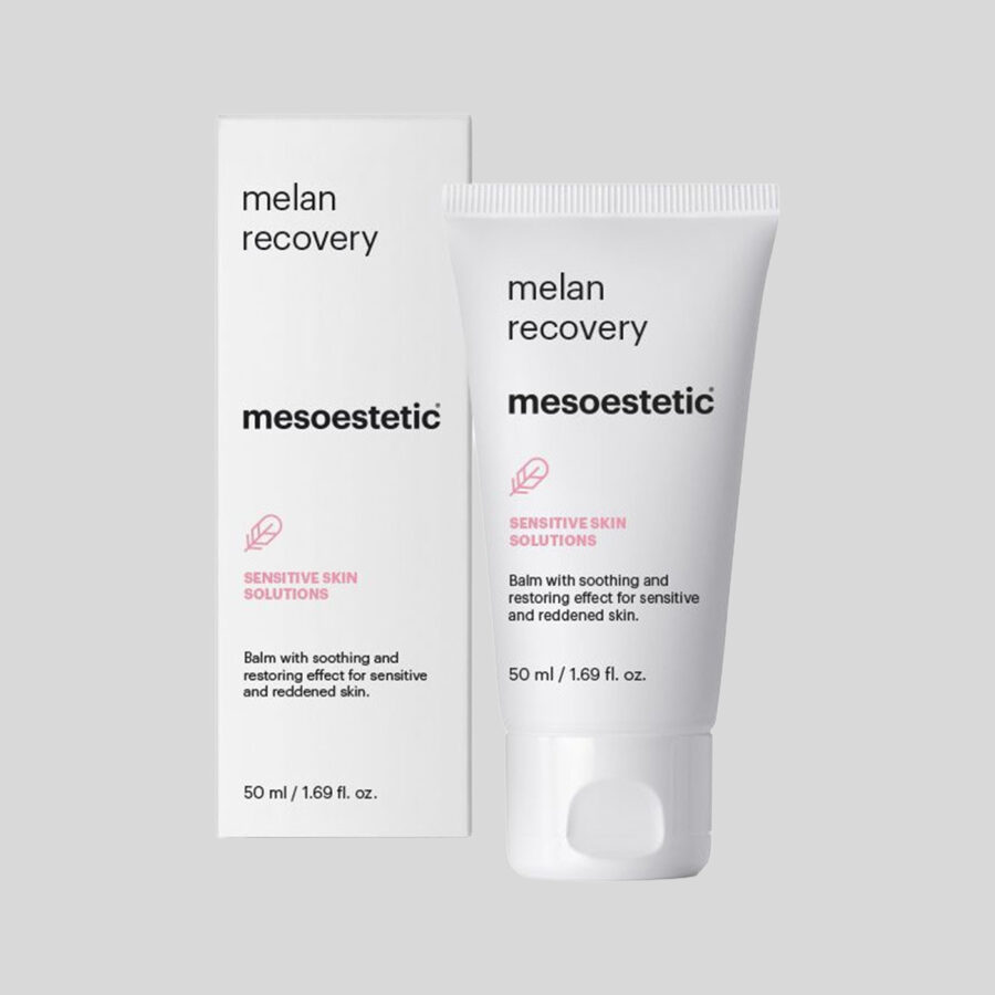 Mesoestetic Melan Recovery atstatomasis balzamas jautriai odai, 50 ml