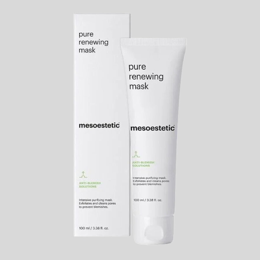 Mesoestetic Pure Renewing Mask valomoji veido kaukė, 100 ml