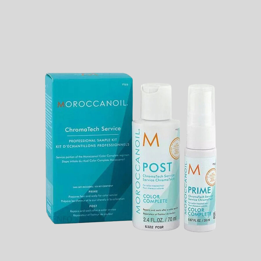 Moroccanoil ChromaTech Service dviejų dalių dažymo procedūros rinkinys