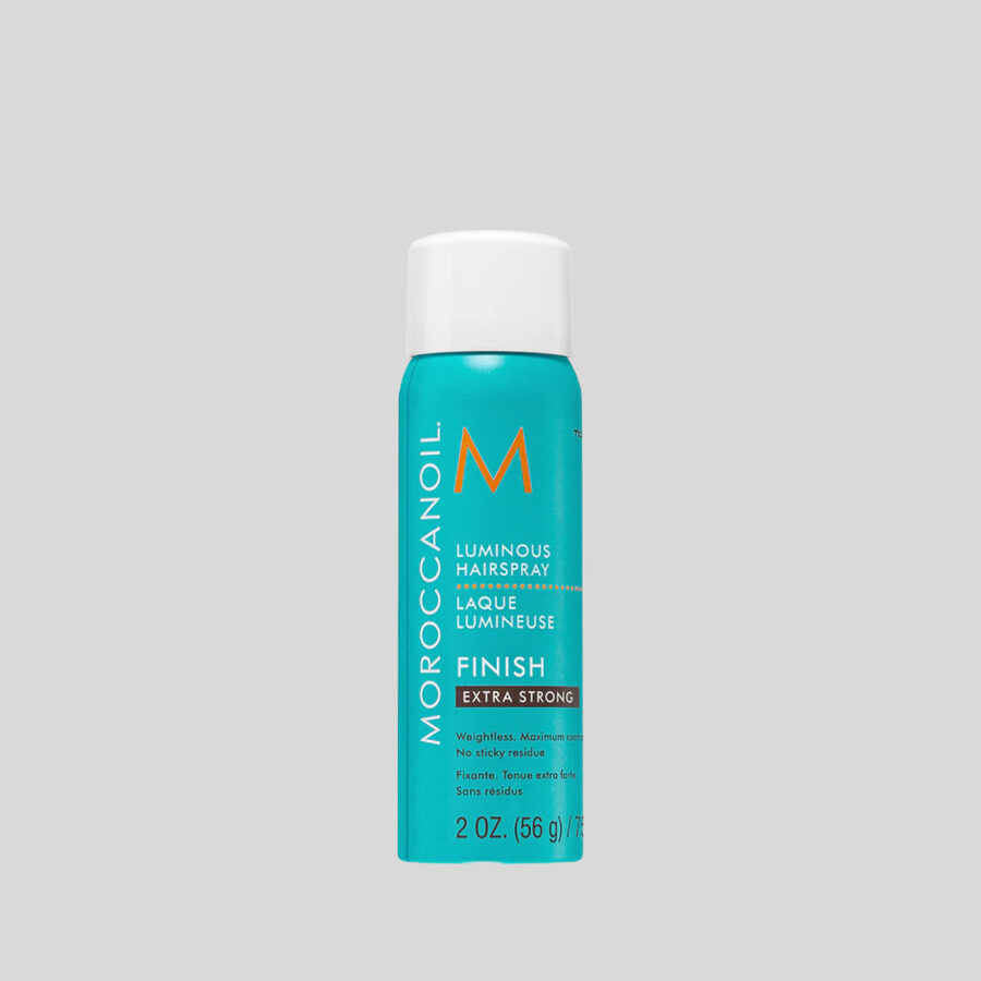 Moroccanoil Luminous Extra Strong itin stiprios fiksacijos plaukų lakas, 75 m