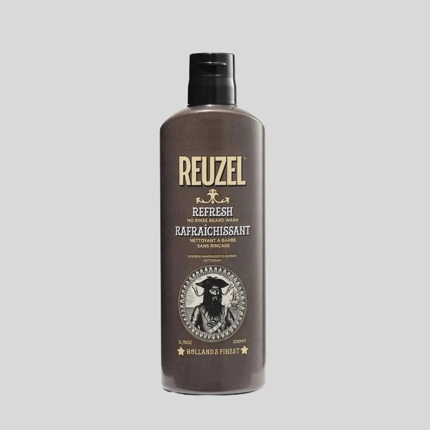 Reuzel Refresh nenuplaunamas barzdos šampūnas vyrams, 200 ml