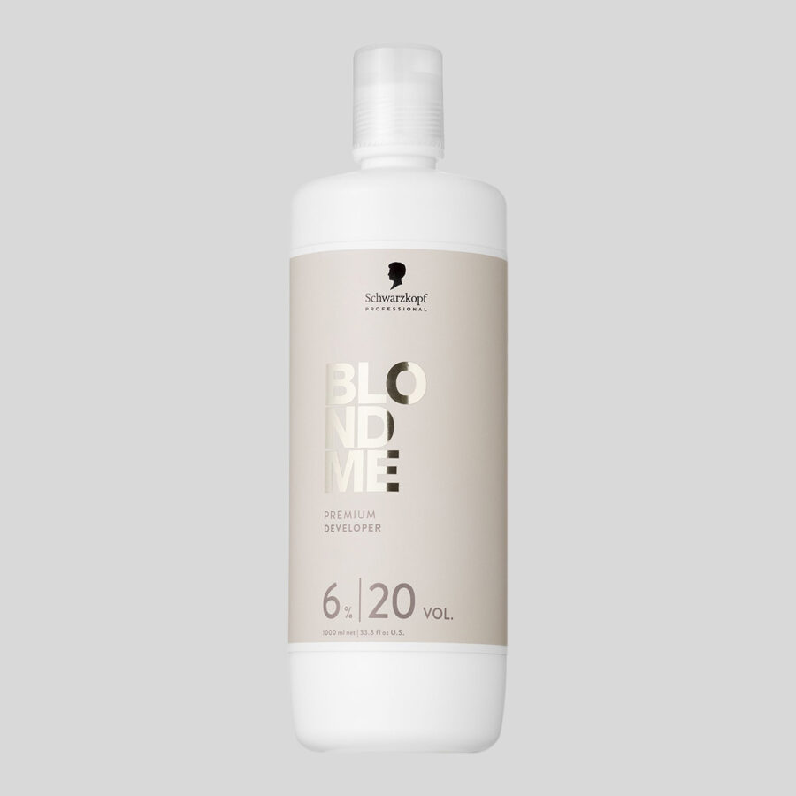 Schwarzkopf Professional Blondme Premium oksidacinė emulsija 6% (20 Vol.), 1000 ml