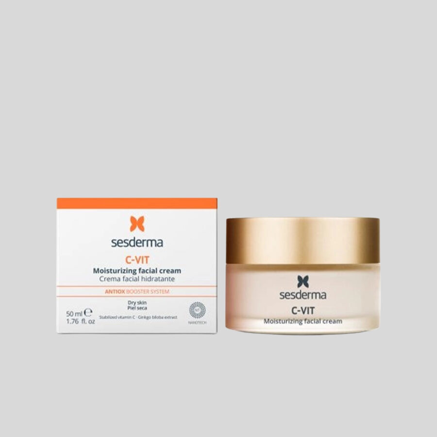 Sesderma C-Vit drėkinamasis veido kremas su vitaminu C, 50 ml