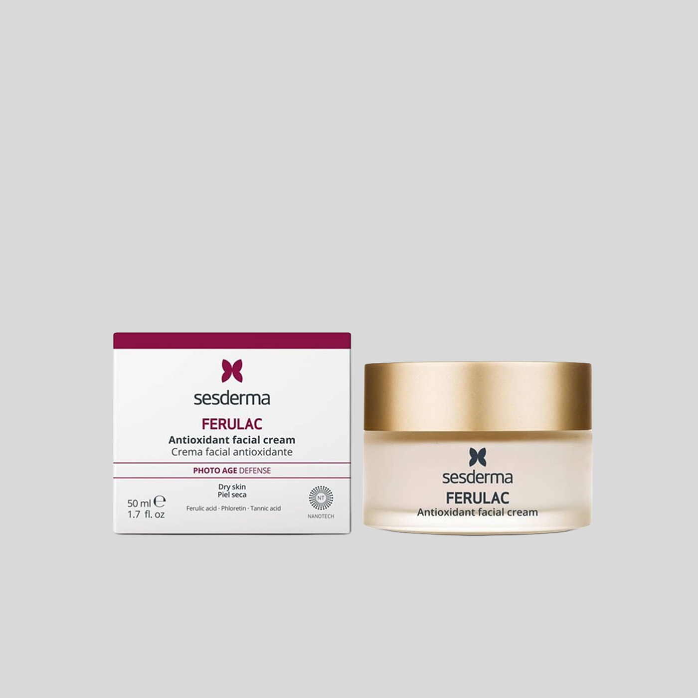Sesderma Ferulac antioksidacinis veido kremas, 50 ml