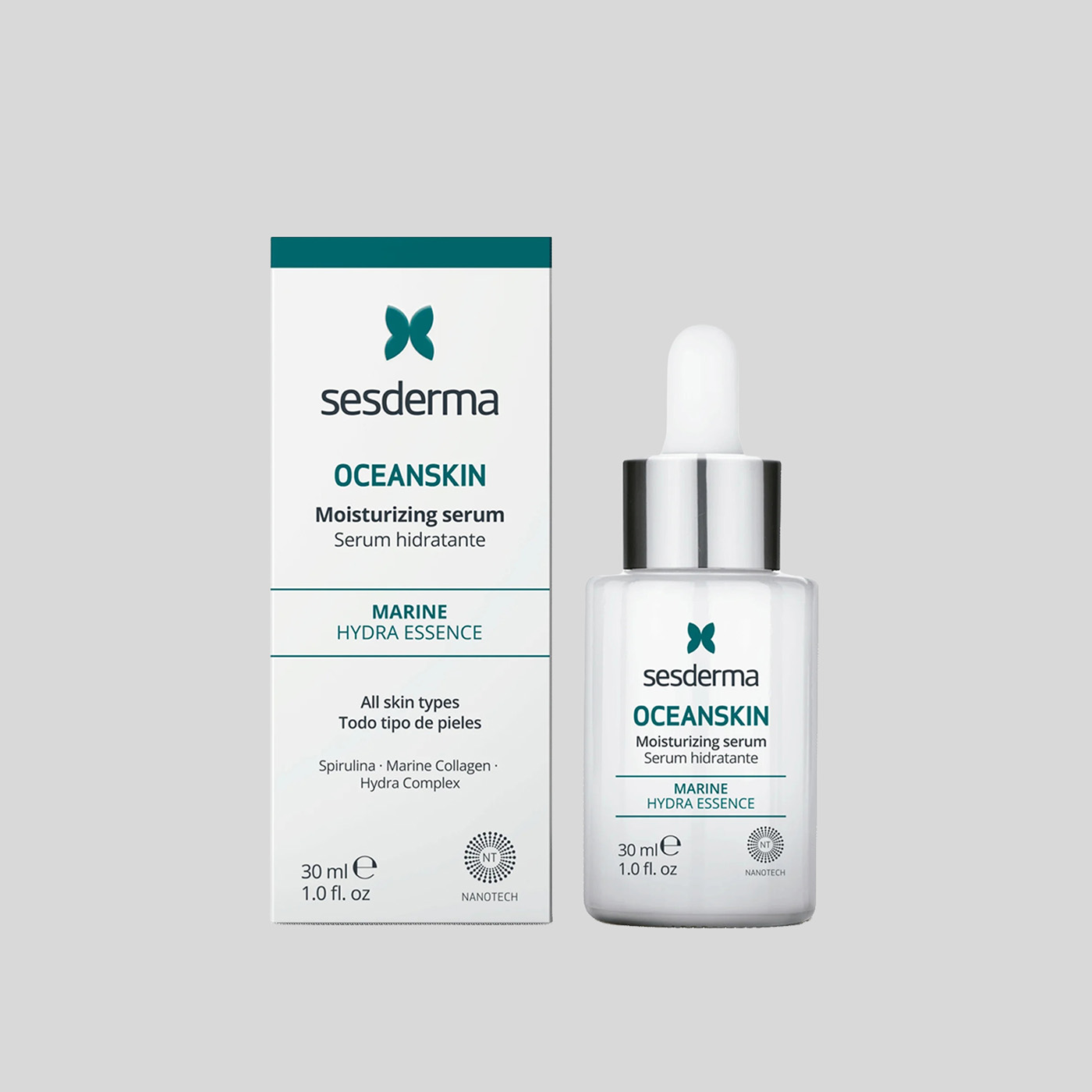 Sesderma Oceanskin intensyviai drėkinantis veido serumas, 30 ml
