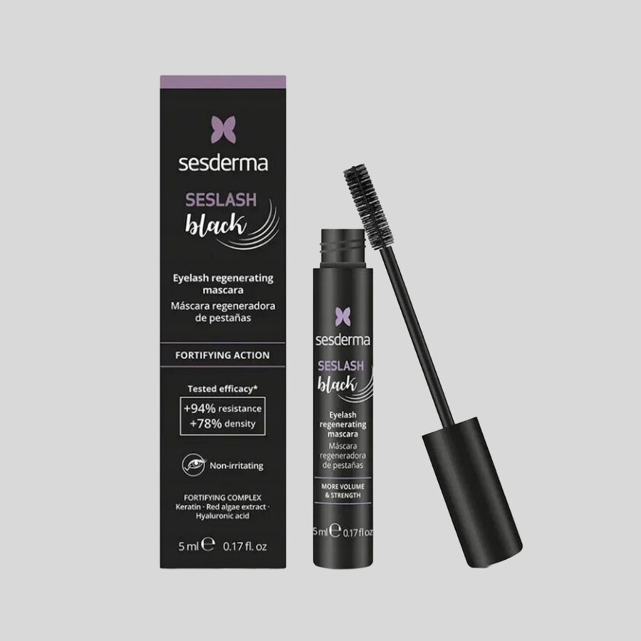 Sesderma Seslash Black atkuriantis blakstienų tušas, 5 ml