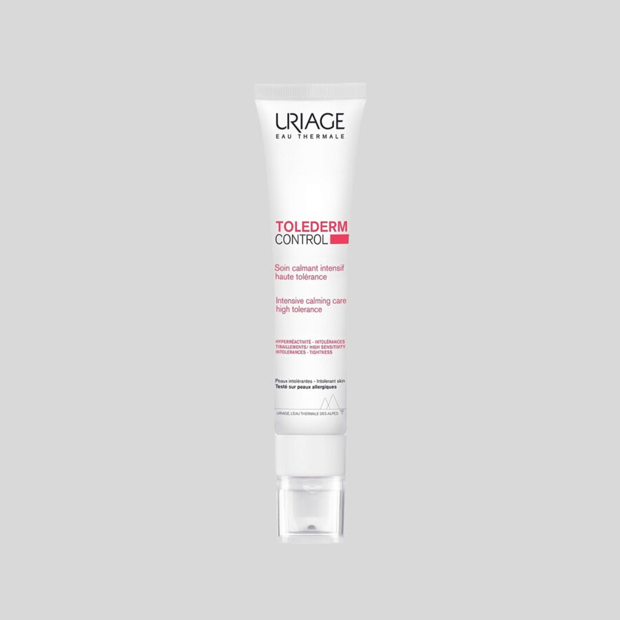 Uriage Toléderm Control raminamasis veido kremas jautriai odai, 40 ml
