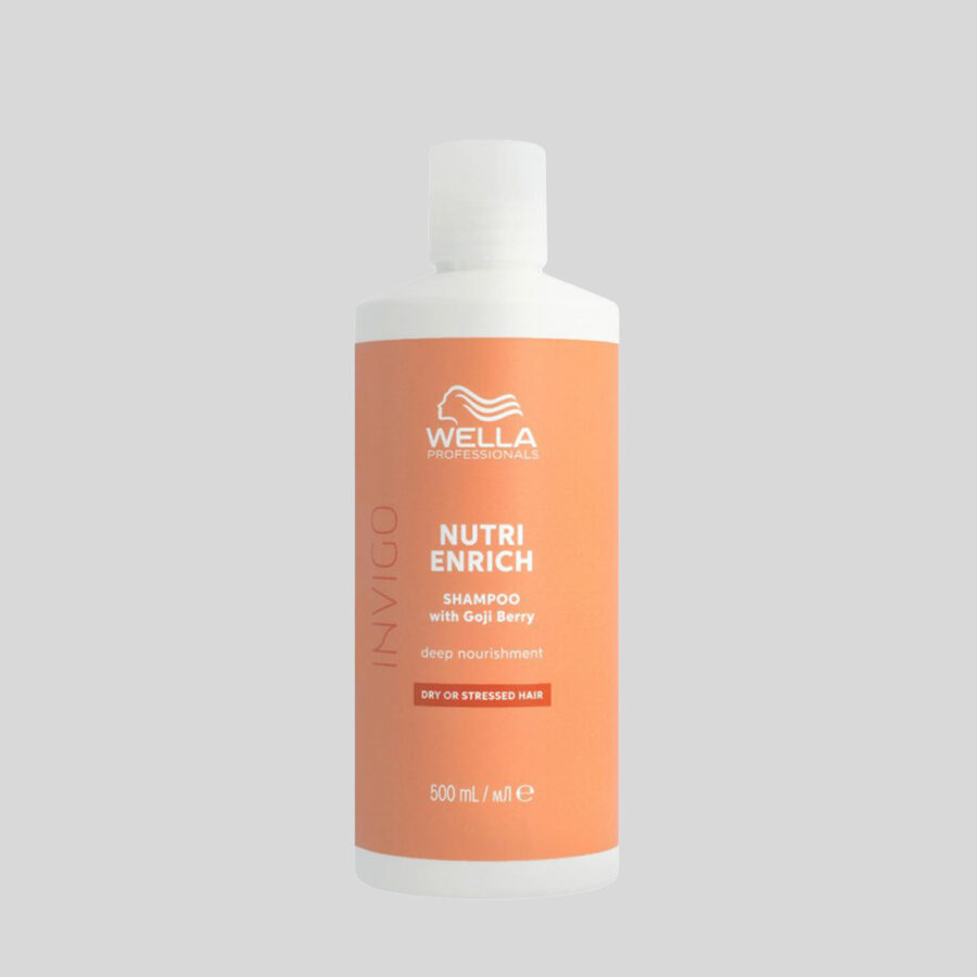 Wella Professionals Invigo Nutri-Enrich giliai maitinantis šampūnas sausiems plaukams, 500 ml