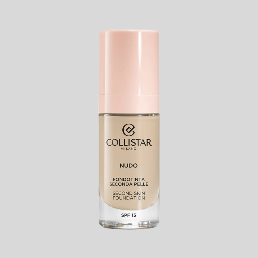 Collistar Nudo Second Skin drėkinamasis makiažo pagrindas SPF 15, 30 ml