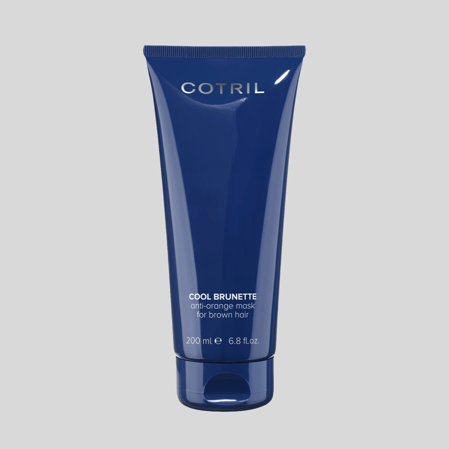 Cotril Cool Brunette Anti-Orange kaukė rudiems plaukams, 200 ml