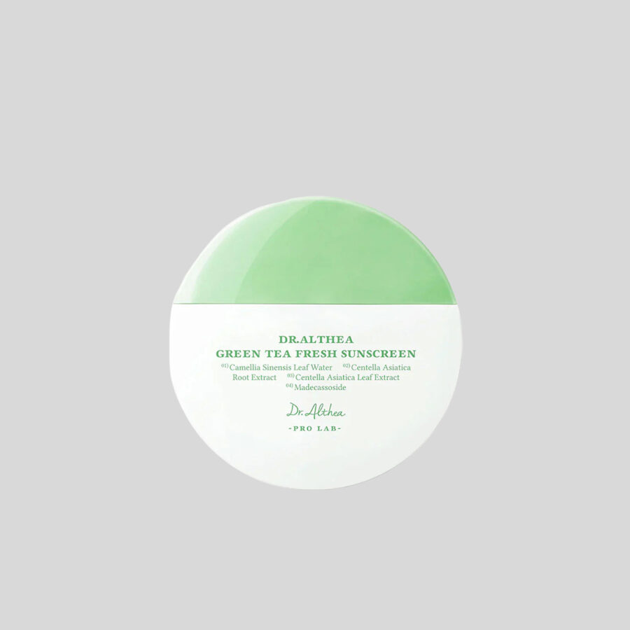 Dr. Althea Green Tea Fresh apsauginis veido kremas nuo saulės SPF50+, 45 ml