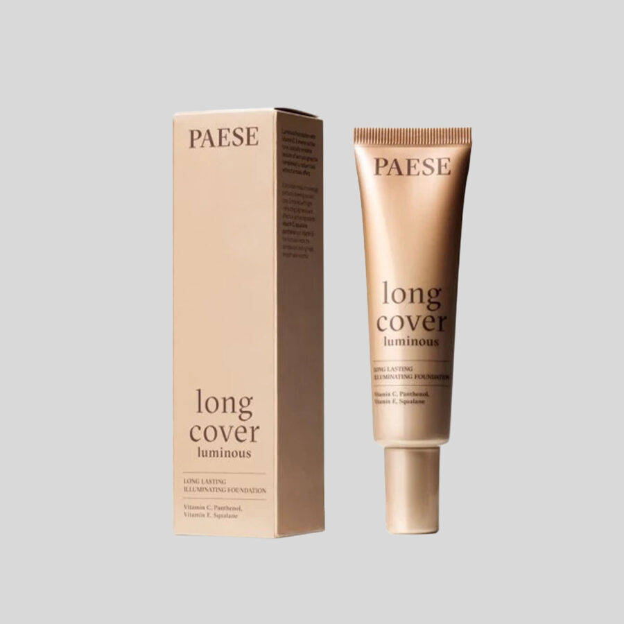 Paese Long Cover Luminous švytėjimo suteikiantis makiažo pagrindas, 30 ml