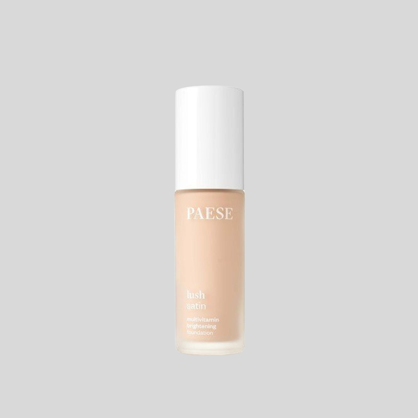Paese Lush Satin skaistinantis makiažo pagrindas su multivitaminais, 30 ml