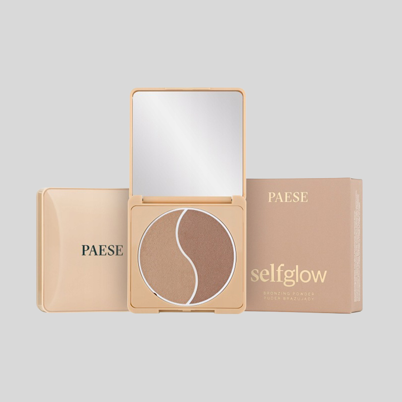 Paese Self Glow Bronzer Medium veido bronzantas, 6 g