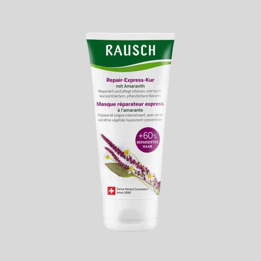 Rausch Repair-Express greito poveikio atkuriamoji plaukų kaukė su burnočiais, 100 ml