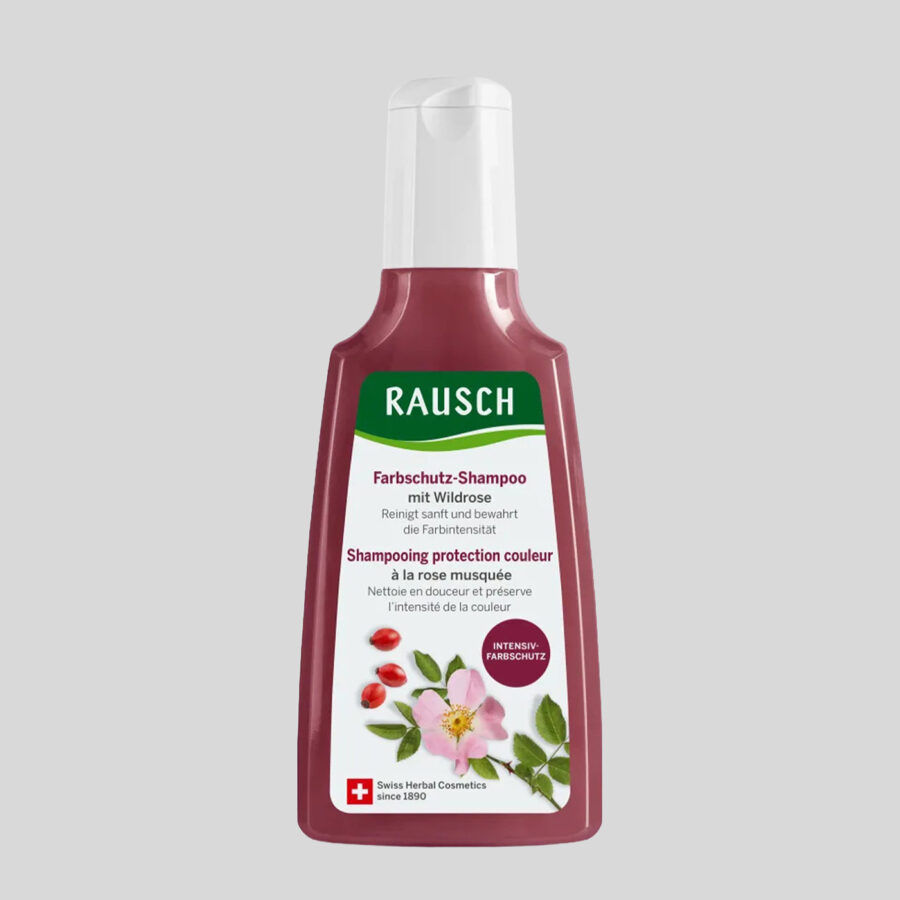 Rausch plaukų šampūnas dažytiems plaukams su laukinėmis rožėmis, 200 ml