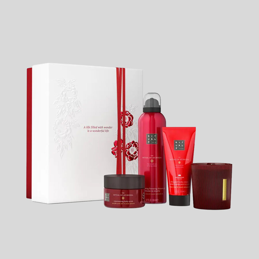 Rituals The Ritual of Ayurveda Medium kūno priežiūros dovanų rinkinys