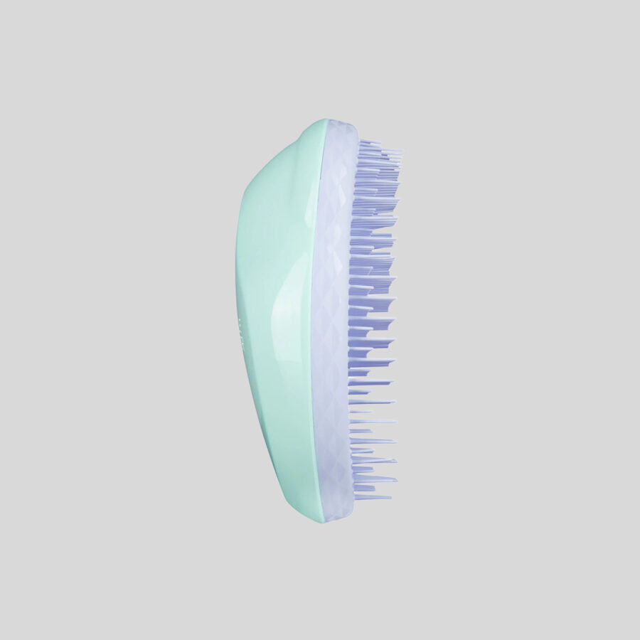 Tangle Teezer Fine & Fragile Mint Violet plaukų šepetys ploniems ir lūžinėjantiems plaukams